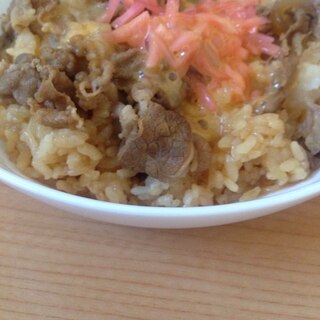 旦那様が大好き(*^^*)牛丼★